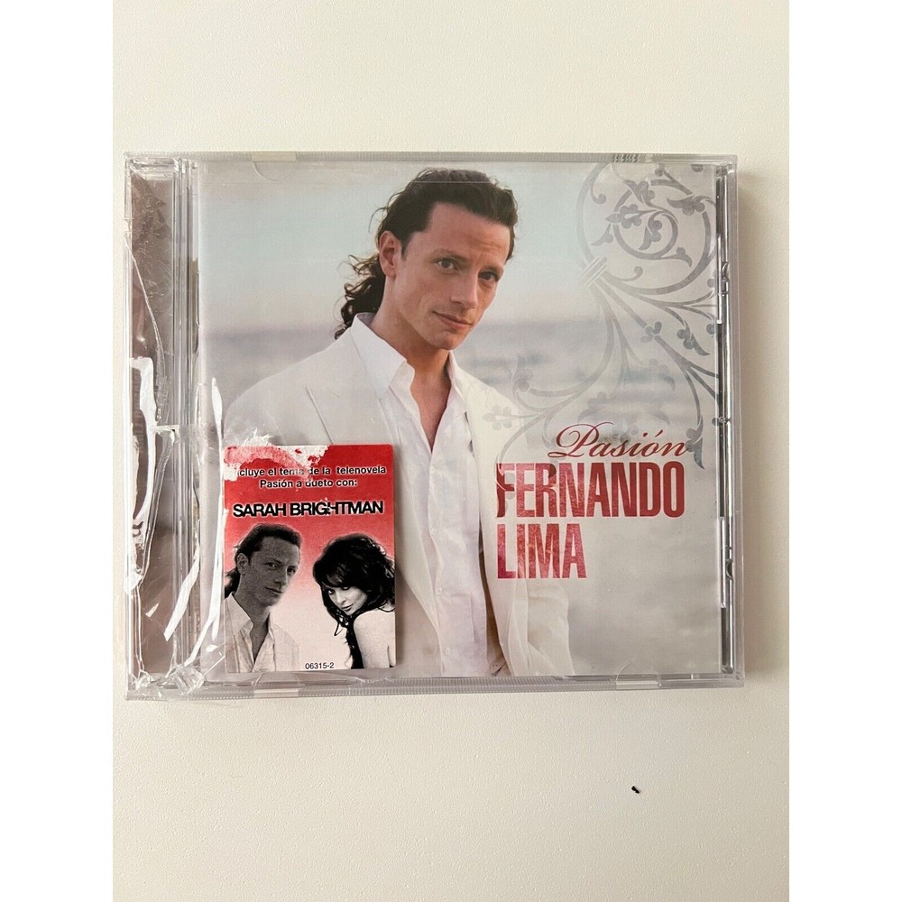 Fernando Lima Pasion CD 2007 EMI NEW SEALED Hype Sticker CRACKED CASE